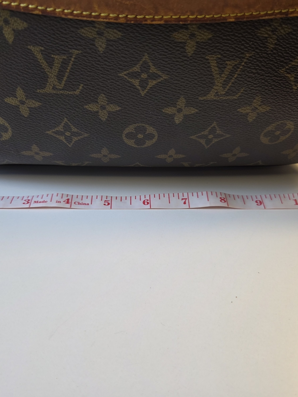 LOUIS VUITTON Monogram Reporter PM Crossbody Bag Women Logo Brown - Picture 15 of 15